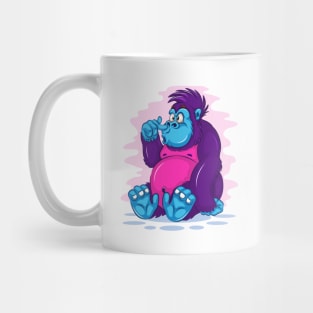 Stupid Cartoon Gorilla. Mug